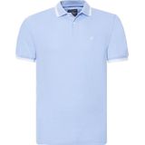 Campbell Poloshirt Classic Polo Km 064399 Middenblauw Uni 003 321 Mannen Maat - 3XL