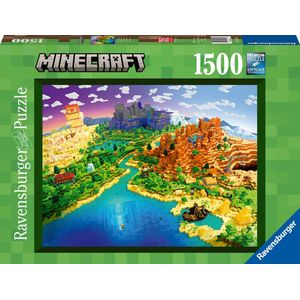Puzzel World Of Minecraft (1500 Stukjes)