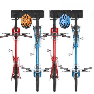 SODEAL Luxe Fiets Ophangsysteem - Fietshaak - Fiets Ophangbeugel - Muurbeugel Fiets - Fietsenrek - Fietsbeugel - 4 Fietsen