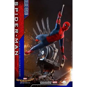 Hot Toys: Spider-Man: Homecoming - Spider-Man Deluxe 1:4 scale Figuur