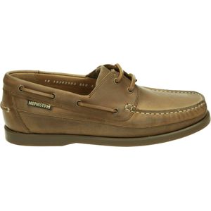 Mephisto BOATING GRIZZLY - Volwassenen InstappersVrije tijdsschoenen - Kleur: Bruin - Maat: 44