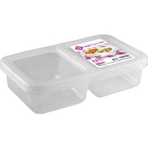 Niza Lunchbox 2-vaks 2.5l28.7x17.6x7.2cm