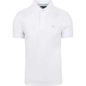 Barbour Poloshirt Wit - Maat XXL - Heren