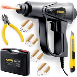 Kunststof lasapparaat 70 W + 800 nietjes Humberg HM-293
