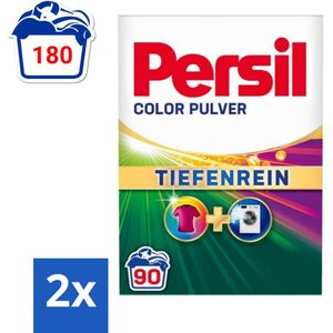 Persil Color - Waspoeder - Gekleurde Was - 90 Wasbeurten - Voordeelverpakking - 2 stuks
