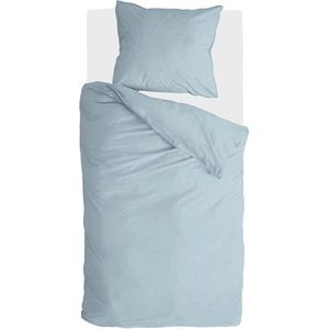 Walra Dekbedovertrek Vintage Cotton - 135x200 - 100% Katoen - Jeans Blauw