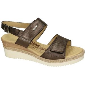 Vital -Dames - bruin donker - sandalen - maat 40