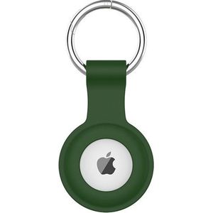 Apple Airtag Sleutelhanger - Airtag Beschermhoesje - Apple Airtag hoes - Siliconen Airtag hoesje