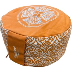 YogaStyles meditatiekussen design oranje