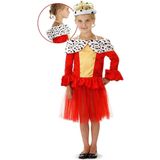 Folat - Queens Dress Red 3-5 yr. Size S