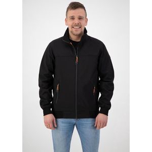 Kjelvik heren zomer softshell jas Marvig zwart - maat S