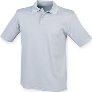 Henbury Men´s Coolplus® Polo Shirt H475 - Silver Grey - XXL