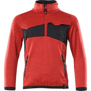 Mascot Accelerate Fleecetrui voor kinderen 18903-316 - signaalrood/zwart - 164