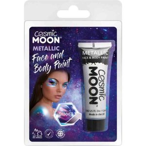 Moon Creations - Cosmic Moon Metallic Face & Body Paint - Schmink - Zilverkleurig