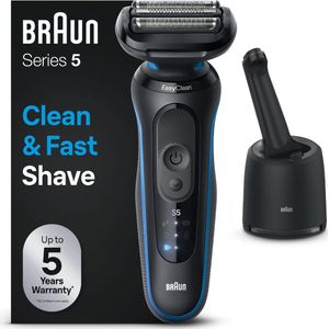 Braun Elektrisch Scheerapparaat Series 5 - Met SmartCare Center - 52-B7000cc - Blauw