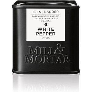 Mill & Mortar - biologische witte peper (50g)