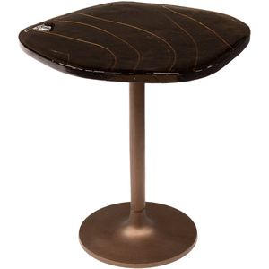 Benny bijzettafel S - koper antiek finish