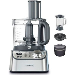 Kenwood FDM71.900SS MultiPro Express Weigh+ Foodprocessor 1000W RVS/Zwart