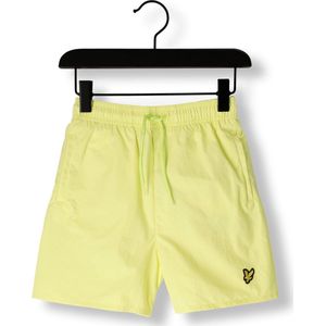 Lyle & Scott Plain Swim Short Zwemkleding Jongens - Geel - Maat 152/158
