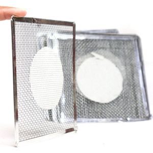 IJzeren Draadmeter Big Size Hoge Kwaliteit 6 stks - Laboratorium - Frame - Filter Papier - Verwarming - Vlam - Bunsen Brander - Experimenten