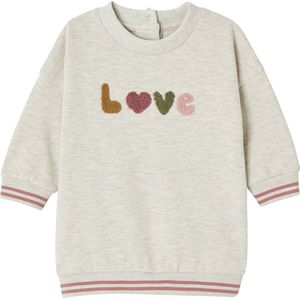 Vertbaudet Jurk van fleece met siermotief baby