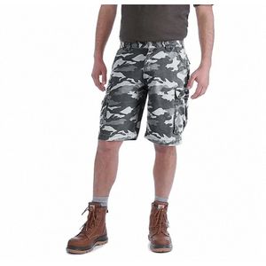 Carhartt Rugged Cargo Grey Camo Short Heren