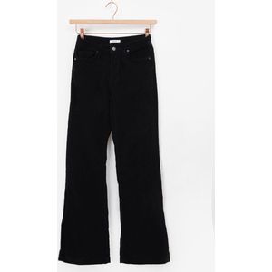 Sissy-Boy - Zwarte corduroy flared broek