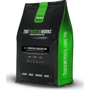 Vegan Protein / Proteïne ( Soy Protein Isolate) - The Protein Works | Eiwitpoeder / Eiwitshake | 1kg | Chocolate Silk