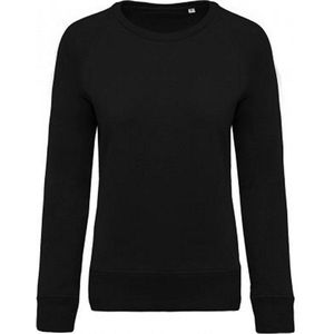 Kariban Dames/dames Organic Raglan Sweatshirt (Zwart)