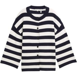 Tom Tailor - Cardigan - Maat M - - 37734 navy offw -
