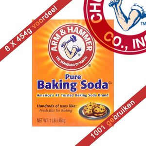 Arm & hammer baking soda 454 gram 6 stuks