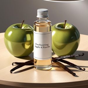 Vivere scents ® Auto Parfum Navullingen - Enchanting Apple & Vanilla - Auto Geurverfrisser – Luchtverfrisser – Autogeur - Autoparfum