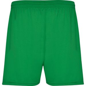 Groene heren sportbroek zonder binnenbroek en elastische band met koord model Calcio maat XL
