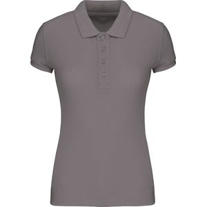 Kariban BIO piqué damespolo korte mouwen K210 - Storm Grey - L