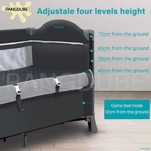 Xalox - Baby bed - Camping bed - Multifunctioneel bed - Babybed - Luiertafel - Commode - Verschoontafel