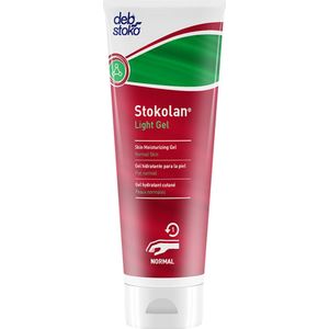 Deb Stoko Stokolan handcreme huidverzorgende crème 12x tube 100ml light gel