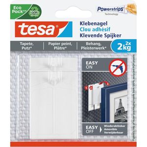 Adhesieve Spijker voor Behang en Pleisterwerk - Tot 2 kg - Verwijderbaar en Herbruikbaar
