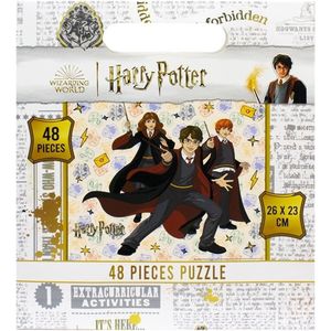 Harry Potter Puzzel 48 Stukjes 21x18cm - Verjaardag - Kerst - Sinterklaas - Kado