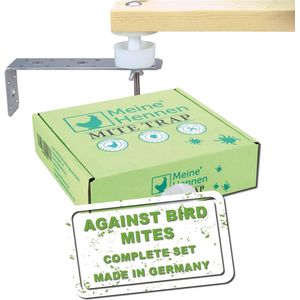Mijtbarrière en Mijtval Set voor Kippen - Eenvoudige Montage en Effectieve Bescherming tegen Rode Vogelmijt