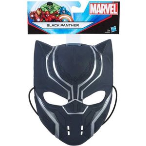 Marvel Black Panther kindermasker - Zwart - Carnaval - Feest - Superheld