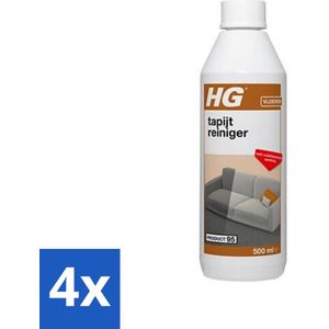 HG Tapijtreiniger 500 ml - Voordeelverpakking - 4 stuks