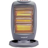 Halogeen Stralingspaneel - 3 Verwarmingselementen - 1200W - Automatische Oscillatie - ECO Functie - Grijs