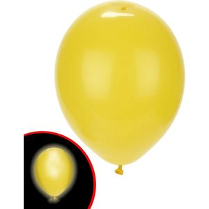 Illooms LED Ballonnen Geel - 5 Stuks