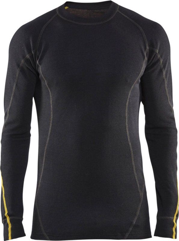 Blaklader FR Onderhemd 78% merino 4794-1075 - Zwart - XS