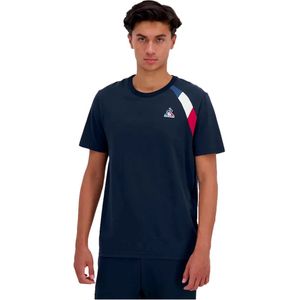 Le Coq Sportif Tri N°1 T-shirt Met Korte Mouwen Blauw S Man