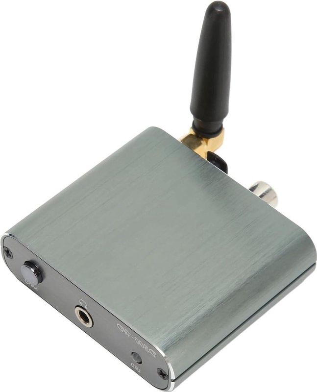 HiFi Bluetooth-audioadapter met APTX Lage Latentie - Bluetooth-audio-ontvanger met Groot Bereik - AUX Optische Coaxiale Uitgang - Luidsprekers .