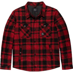 Vintage Industries Square Padded Shirt Red Check