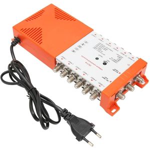 Distribution Amplifier 12 Channel Distribution Amplifier 12 Way EU Plug 230V High Gain Signal Amplifier for TV.