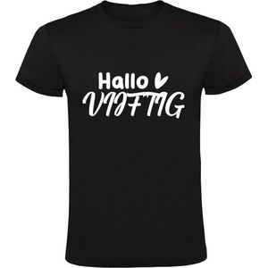 Hallo Vijftig Heren T-shirt | Jarig | Verjaardag | Feest | 50 jaar | Sarah | Abraham
