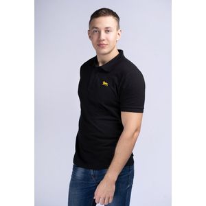 Lonsdale Polo Shirts Whalton Poloshirt normale Passform Black-S